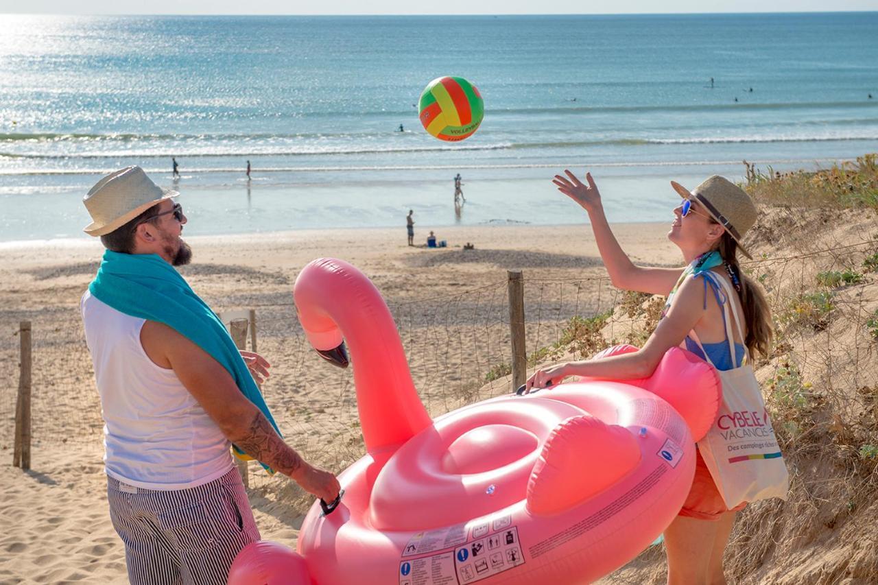 Camping L'Ocean Brem-Sur-Mer Luaran gambar